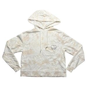 Ivory Ella Cropped Oversized Pullover Sweater Size XS